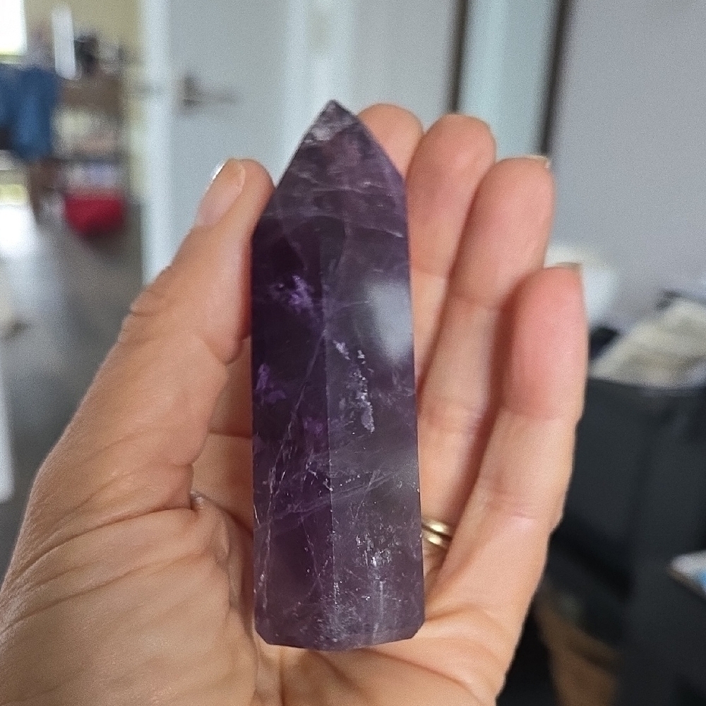 Amethyst Crystal Point - Picture 3 of 8